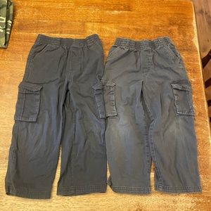 4T. 2 pairs. Grey causal pants